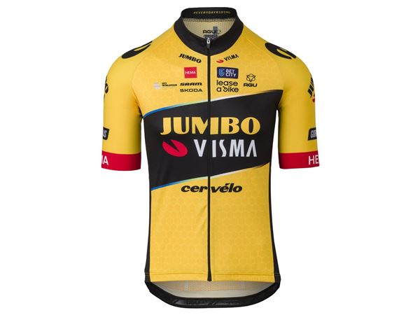 MAILLOT AGU REPLICA TEAM JUMBO-VISMA YLW (M)