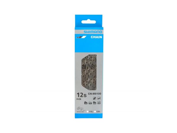 CADENA SHIMANO DEORE XT CN-M8100 HYPERGLIDE+ SIL-TEC 126 ESL