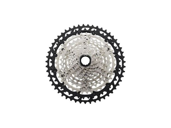 CASSETTE SHIMANO DEORE XT CS-M8100 HYPERGLIDE+ 12V PLATA/NEG