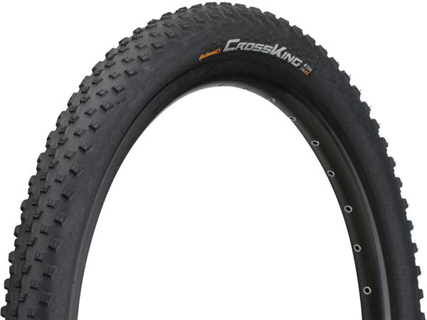 CUBIERTA CONTINENTAL CROSS KING 20X2.00 RIGIDA NEGRO 50-406