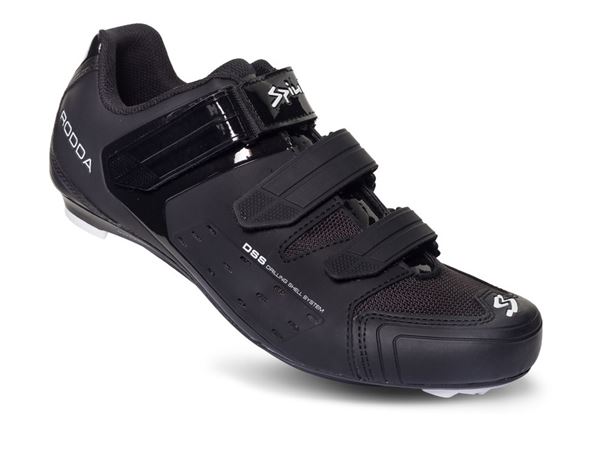 ZAPATILLA RODDA ROAD NEGRO MATE 43