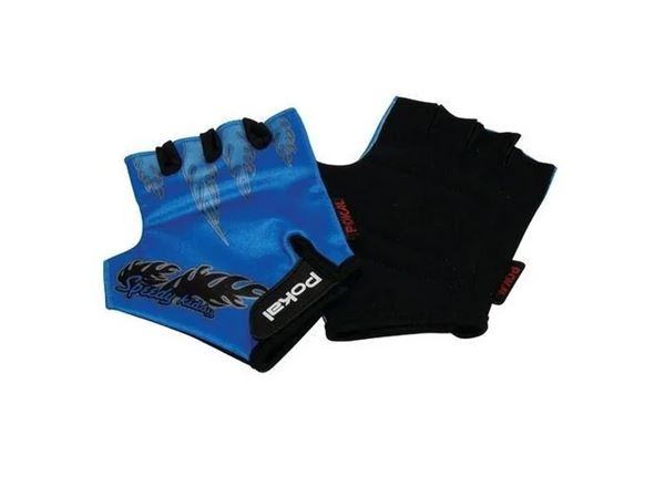 GUANTES POKAL NIÑO AZUL TALLA 10