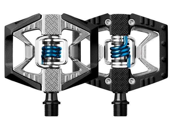 CRANK BROTHERS DOUBLE SHOT 2 BLACK & SILVER / BLUE SPRING