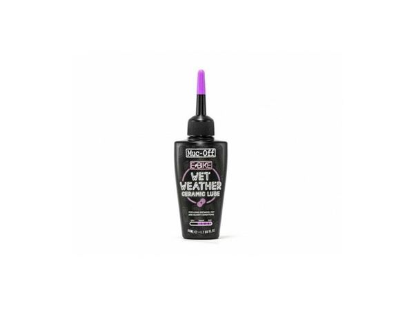 ACEITERA LUBRICANTE MUC-OFF E-BIKE CLIMA HUMEDO NITRURO BORO